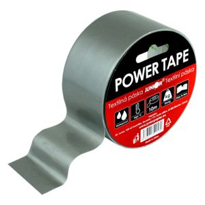 Textil ragasztószalag POWER TAPE 48 mm x 10 m - szürke