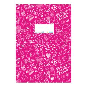 Schooldoo notebook borító A5 rózsaszín / 1db