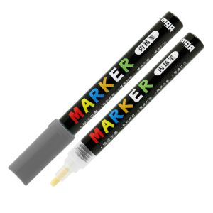 M&G Acrylic Marker 2 mm-es akril, sötétszürke S911