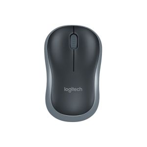 Logitech M185 nano/Office/Optikai/1000 DPI/Vezeték nélküli USB/Szürke 910-002235