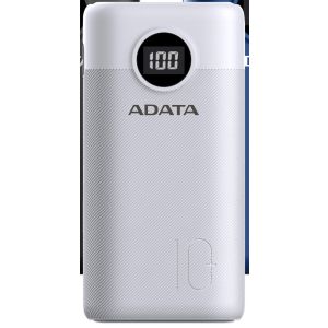 ADATA P10000QCD Power Bank 10000mAh fehér AP10000QCD-DGT-CWH