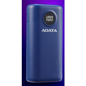 ADATA P10000QCD Power Bank 10000mAh kék AP10000QCD-DGT-CDB