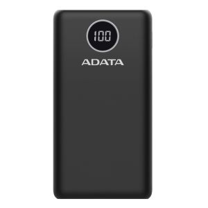 ADATA P20000QCD Power Bank 20000mAh fekete AP20000QCD-DGT-CBK