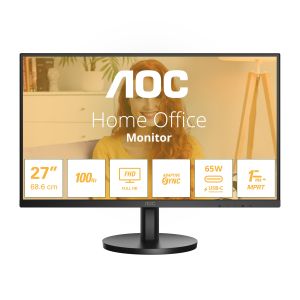 AOC/27B3CA2/27"/IPS/FHD/100Hz/1ms/fekete/3R 27B3CA2