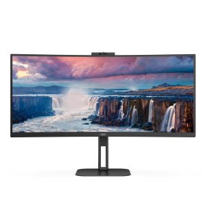 AOC/CU34V5CW/34"/VA/3440x1440/100Hz/1ms/fekete/3R CU34V5CW/BK