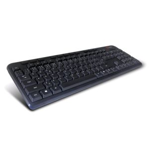 C-TECH KB-102M/Vezetékes USB/CZ-SK elrendezés/Fekete KB-102M-U-BL