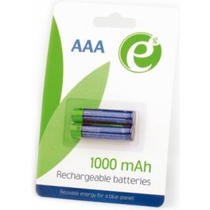 GEMBIRD NiMH újratölthető akkumulátor AAA 1000mAh 2 db EG-BA-AAA10-01