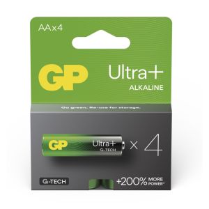 GP Alkáli elem ULTRA PLUS AA (LR6) - 4 db 1013224000