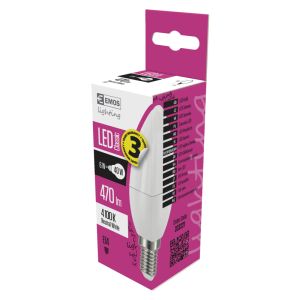 EMOS LED IZZÓ CLASSIC GYERTYA 6W(40W) 470lm E14 NW 1525731401