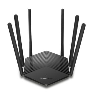 Mercusys MR50G AC1900 WiFi Gb kétsávos router, 6x fix antenna MR50G