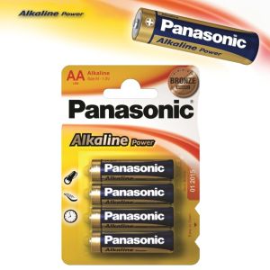 Alkáli elem AA Panasonic Alkaline Power 4 db 12036