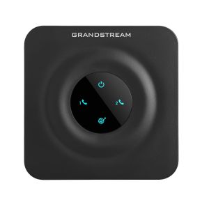 Grandstream HT802 (ATA), 2x FXS, 2 SIP fiók, 1x LAN, 3 utas konf., automatikus hozzáférés HT802