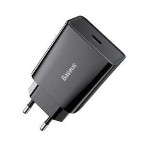 Baseus CCFS-SN01 sebességű mini töltő USB-C 20W fekete 6953156201699