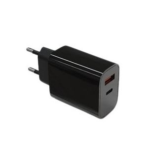 TB Touch USB-C + USB-A fekete töltő AZTBXUL2USB3ACB