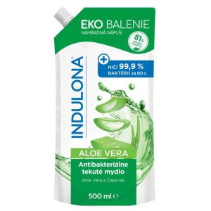 Folyékony szappan INDULONA antibakteriális utántöltő 500ml Aloe vera