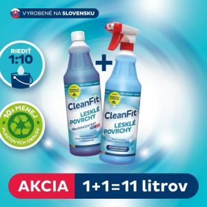 Cleanfit ultrakoncentrátum - Fényes felületek 1+1=11 l