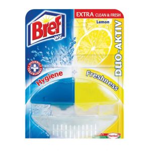 Bref Duo Aktiv WC akasztózselé 50 ml Citrom