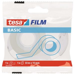 Ragasztószalag TESA basic 15 mm x 33 ms letekerccsel