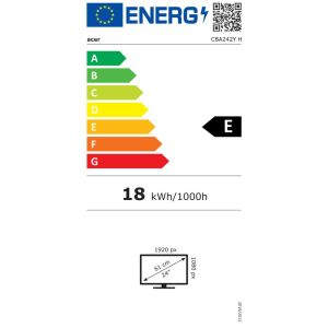 Acer/CBA242YH/23.8"/VA/FHD/100Hz/1ms/fekete/3R UM.QC2EE.H03