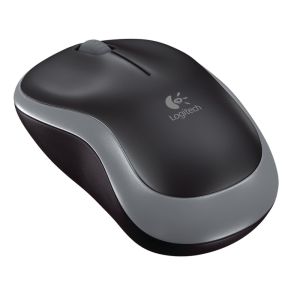 Logitech M185 nano/Office/Optikai/1000 DPI/Vezeték nélküli USB/Szürke 910-002238