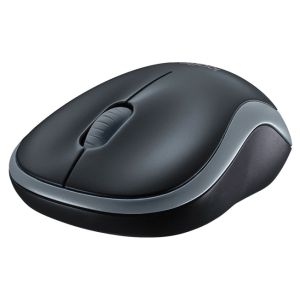 Logitech M185 nano/Office/Optikai/1000 DPI/Vezeték nélküli USB/Szürke 910-002235