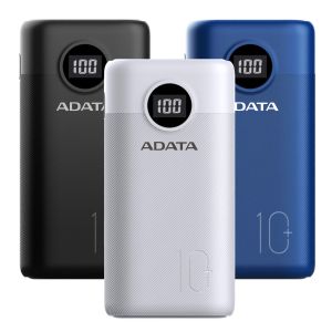 ADATA P10000QCD Power Bank 10000mAh fekete AP10000QCD-DGT-CBK