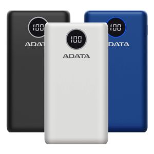 ADATA P20000QCD Power Bank 20000mAh fekete AP20000QCD-DGT-CBK