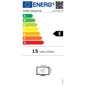 iiyama ProLite/XU2293HSU-B6/21.5"/IPS/FHD/100Hz/1ms/Black/3R XU2293HSU-B6