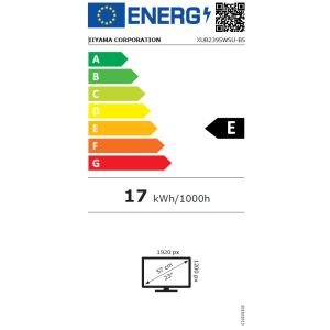 iiyama ProLite/XUB2395WSU-B5/22.5"/IPS/FHD/75Hz/4ms/Black/3R XUB2395WSU-B5