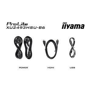 iiyama ProLite/XU2493HSU-B6/23.8"/IPS/FHD/100Hz/1ms/Black/3R XU2493HSU-B6