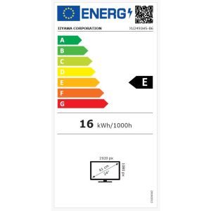 iiyama ProLite/XU2493HS-B6/23.8"/IPS/FHD/100Hz/0.5ms/Black/3R XU2493HS-B6