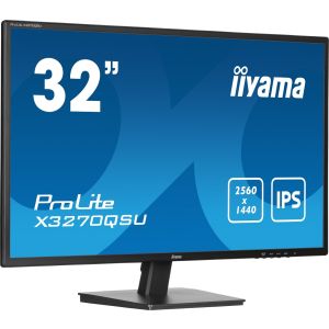 iiyama ProLite/X3270QSU-B1/27"/IPS/QHD/100Hz/3ms/fekete/3R X3270QSU-B1