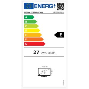 iiyama ProLite/XB3270QSU-B1/31.5"/IPS/QHD/100Hz/3ms/Black/3R XB3270QSU-B1