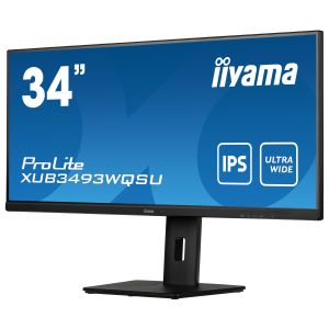 iiyama ProLite/XUB3493WQSU-B5/34"/IPS/3440x1440/75Hz/4ms/fekete/3R XUB3493WQSU-B5