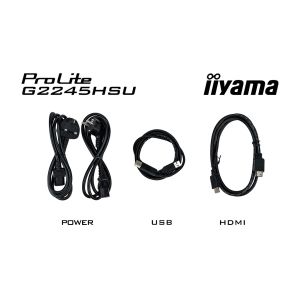 iiyama G-Master/G2245HSU-B1/22"/IPS/FHD/100Hz/1ms/fekete/3R G2245HSU-B1