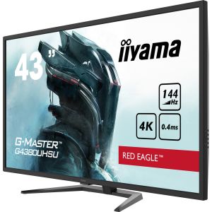 iiyama G-Master/G4380UHSU-B1/42.5"/VA/4K UHD/144Hz/0.4ms/fekete/3R G4380UHSU-B1