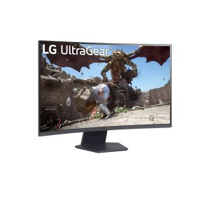 LG UltraGear/32GS60QC-B/32"/VA/QHD/180Hz/1ms/fekete/2R 32GS60QC-B.AEUQ