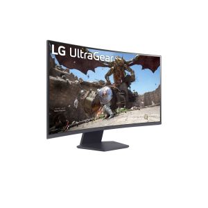 LG UltraGear/32GS60QC-B/32"/VA/QHD/180Hz/1ms/fekete/2R 32GS60QC-B.AEUQ