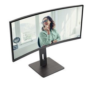 AOC/CU34P3CV/34"/VA/3440x1440/100Hz/4ms/fekete/3R CU34P3CV