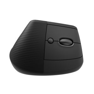 LOGITECH Lift Vállalkozásoknak/Ergonómikus/Optikai/Jobbkezeseknek/4000 DPI/USB+BT/Grafit 910-006494