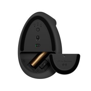 LOGITECH Lift Vállalkozásoknak/Ergonómikus/Optikai/Jobbkezeseknek/4000 DPI/USB+BT/Grafit 910-006494