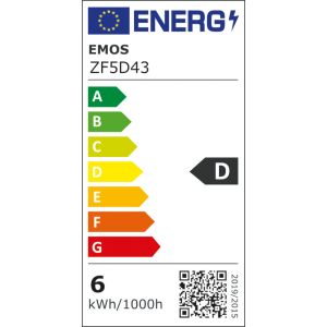 EMOS LED FLM A60 5,9W (60W) 806lm E27 NW 1525733498