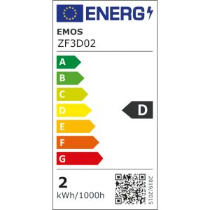 EMOS LED FLM GYERTYA 1,8 W (25 W) 250 lm E14 WW 1525731248