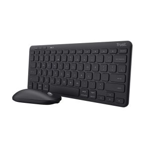 TRUST LYRA WL KEYBOARD & MOUSE US (egér + gomb) fekete 24843