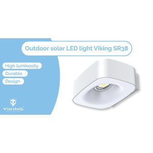 Kültéri napelemes LED lámpa Viking SR38 VSR38