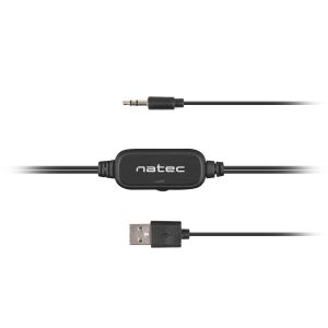 Natec hangszórók COUGAR/Stereo/6W/Black NGL-1641