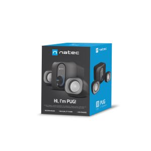 NATEC PUG/2.1/11W/fekete NGL-2111