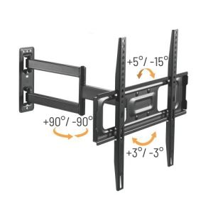 Bővíthető tartó Brateck LPA69-443 TV-hez 32"-55" 35kg állítható fal BRLPA69443