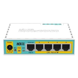 Mikrotik RB750UPr2 650 MHz, 64 MBRAM, 5x LAN, hex RB750UPr2