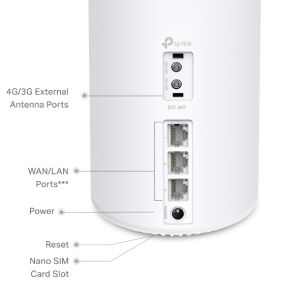 TP-Link Deco X10-4G (1 csomag) 4G+ AX1500 Mesh Wifi6 LTE rendszer Deco X10-4G(1-pack)